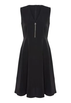 Zip Neck Tiered Dress -CARMAKOMA Clothing Sales 9 zoom desktop 5